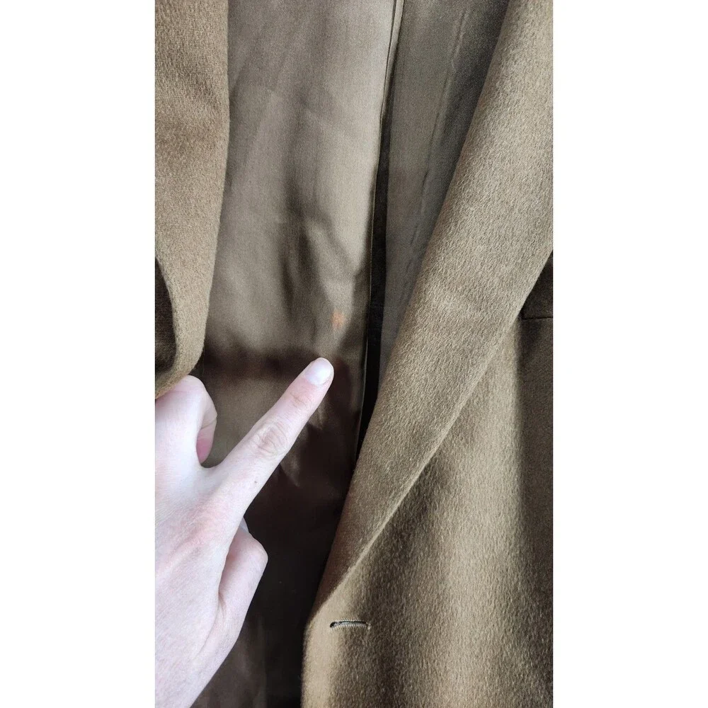 Patrick James 100% Cashmere 44R Brown Conner SC‎ Sports Coat Blazer